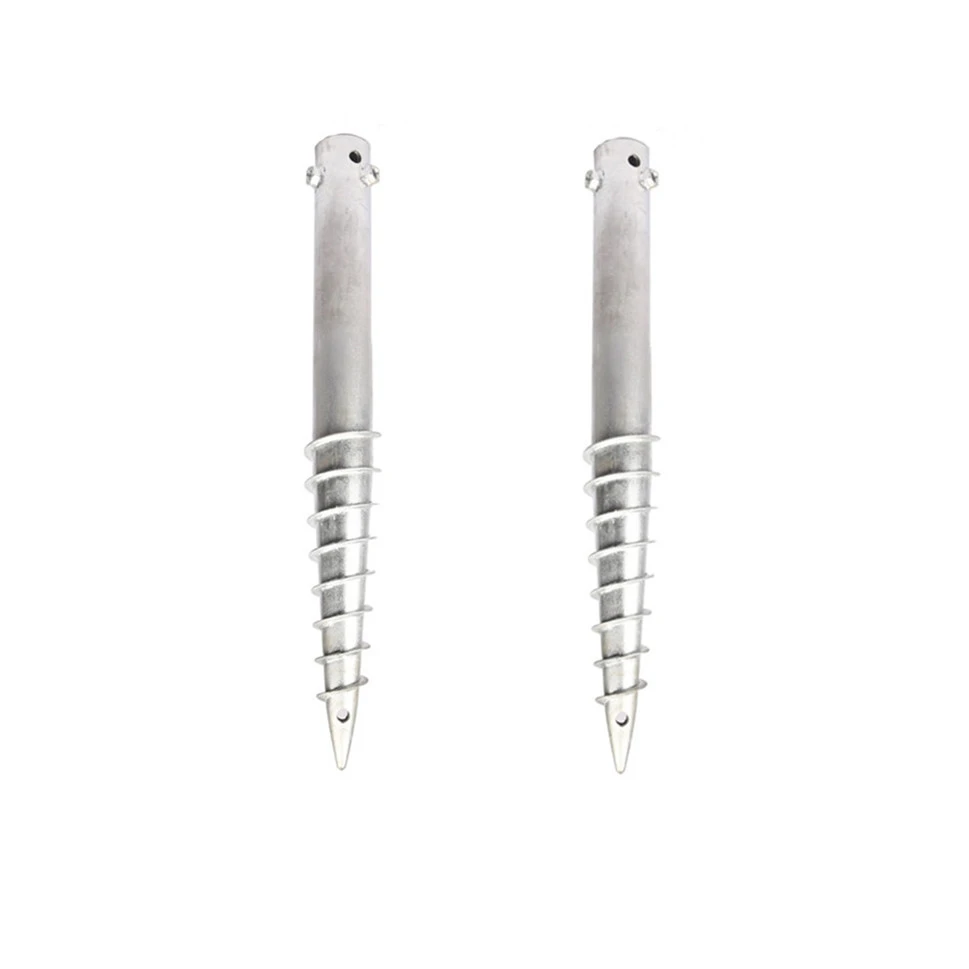 galvanized ground screw