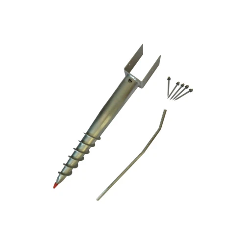 Cinkota U tipa zemes skrūve