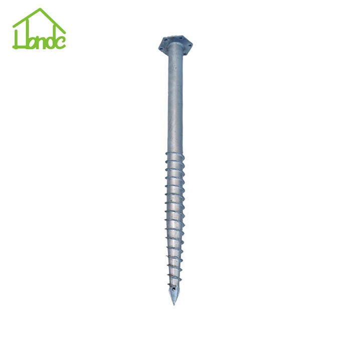 Ground Screw Spike For Solar Mounting