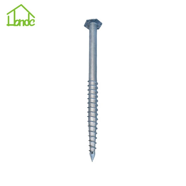 Portable Ground Screw Pilling